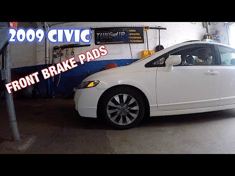 How to replace Front Brake PADS on 2009 Honda Civic