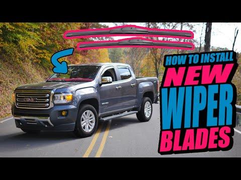 How to Replace Wiper Blades | 2015-2018 GMC Canyon & Chevrolet Colorado