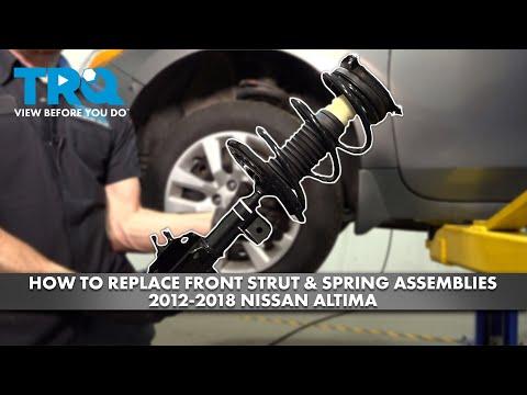 How to Replace Front Strut &amp; Spring Assemblies 2012-2018 Nissan Altima