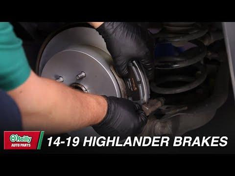 How To: Change the Rear Brakes in a 2014 to 2019 Toyota Highlander