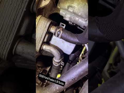 2013-2020 Ford Fusion 1.5l Turbo Starter Replacement