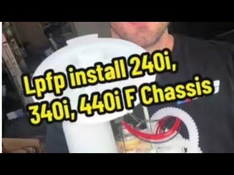 How to Replace the In-Tank Low-Pressure Fuel Pump on a 2016 BMW 340i
