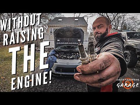 How to Replace Spark Plugs on a 2018 Subaru BRZ (FA20) — Engine Lift Method