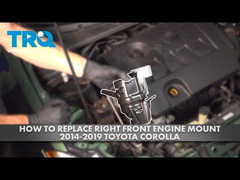 How to Replace Engine Mounts on a 2009-2019 Toyota Corolla (Engine: Inline 4 1.8L)