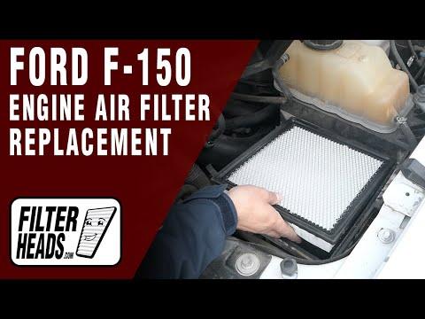 How to Replace the Engine Air Filter on a 2009-2026 Ford F-150 5.0L V8 (Engine: V8 5.0L)