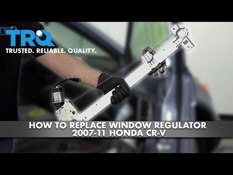 How To Replace Window Regulator 2007-11 Honda CR-V