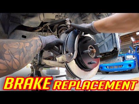 HOW TO REPLACE RAM 1500 FRONT BRAKES ROTORS &amp; PADS