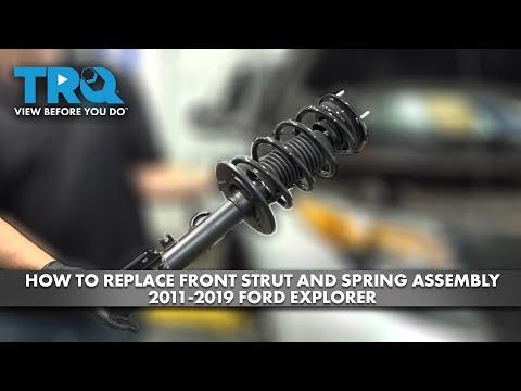 How to Replace Front Strut and Spring Assembly 2011-2019 Ford Explorer