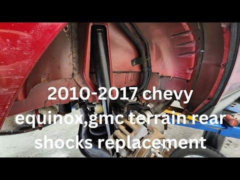 2010-2017 Chevy equinox,GMC terrain rear shocks replacement