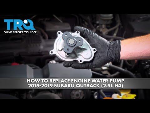 How to Replace the Water Pump on a 2019-2022 Subaru Forester 2.5L (Engine: Flat 4 2.5L)