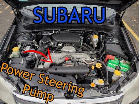 DIY: Subaru Forester Power Steering Pump Tutorial