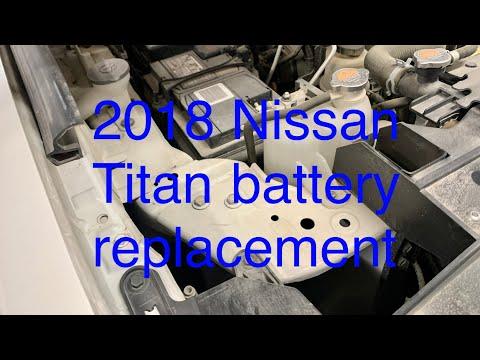 How to Replace the Battery on a 2017-2024 Nissan TITAN (Engine: V8 5.6L)