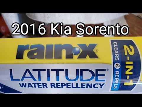 How to Replace Front Windshield Wiper Blades on a 2016 Kia Sorento