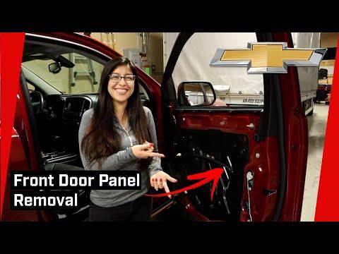 How to Replace the Front Door Lock Actuator on a 2016-2019 Chevrolet Colorado