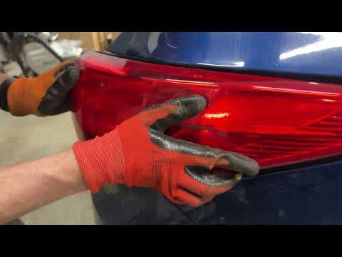 2014 Hyundai Tucson Tail Light Bulb Replacement Brake Light Turn Signal