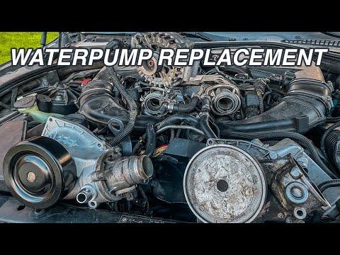 WATERPUMP REPLACMENT ON A F10 550I N63