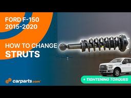 How to replace the Struts 2015 - 2020 Ford F-150 🚗