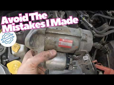2012 Subaru Outback Starter Replacement (It's not hard)