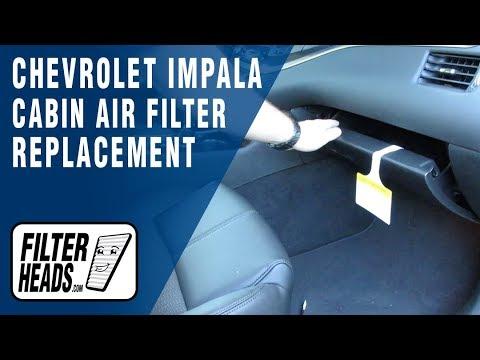 How to Replace Cabin Air Filter 2018 Chevrolet Impala | AQ1223C