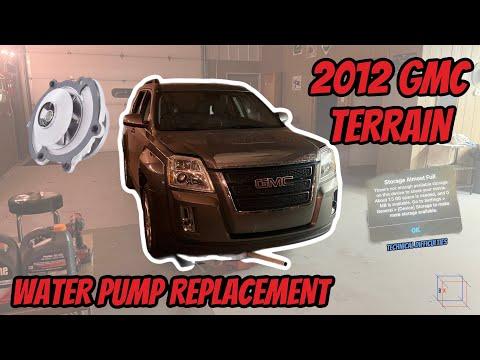 Changing the Water Pump in my GMC Terrain