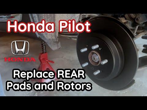 How to Replace Rear Brake Pads on a 2016 Honda Pilot (EPB Service Mode Guide)