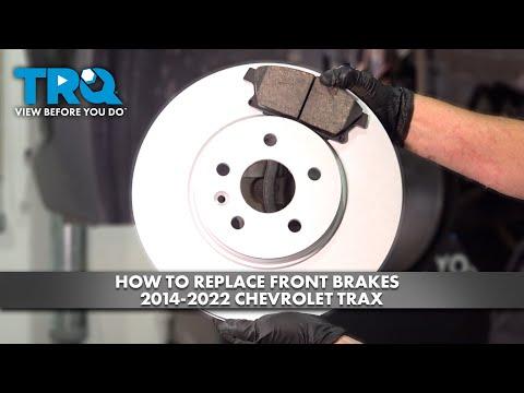 How to Replace Front Brake Pads and Rotors on a 2018 Chevrolet Trax