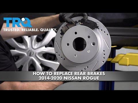 How To Replace Rear Brakes 2014-2020 Nissan Rogue