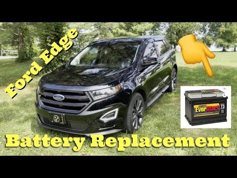 How to Replace the Battery on a 2015-2024 Ford Edge (Engine: V6 3.5L)