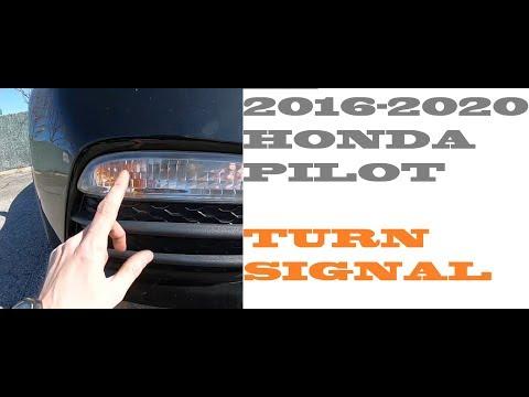 How to Replace Front Turn Signal Bulbs on a 2016 Honda Pilot (7444NA/7440A)