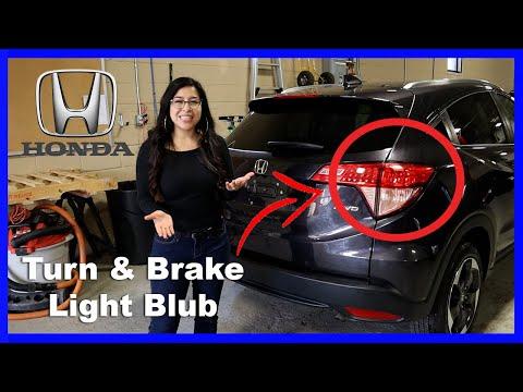 How to Replace Rear Turn Signal Bulbs on a 2016-2022 Honda HR-V