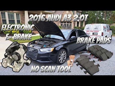 How to Replace Rear Brake Pads on a 2016 Audi A3 (EPB Service Mode Guide)
