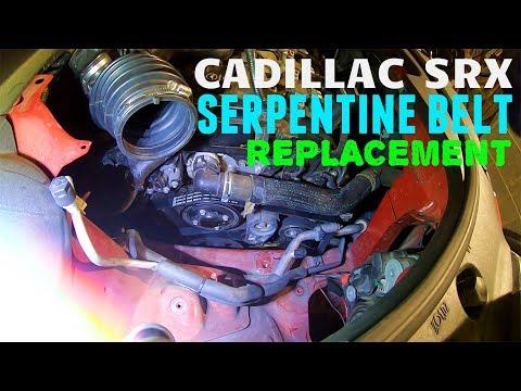 2010-2016 Cadillac SRX Serpentine Belt Replacement Guide!