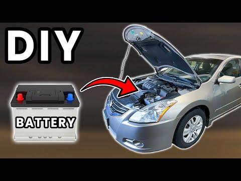 How to Replace the 12V Battery on a 2009 Nissan Altima (Group 35)