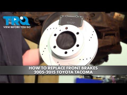 How to Replace Front Brake Pads on a 2012 Toyota Tacoma