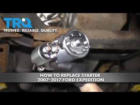 How to Replace Starter 2007-2017 Ford Expedition