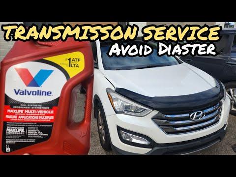 How to Change Automatic Transmission Fluid on a 2016 Hyundai Santa Fe (ATF Service)