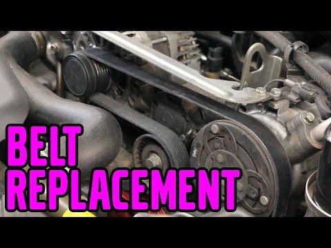 How to Replace the Serpentine Belt on a 2018 Subaru WRX (Accessory Drive Belt)