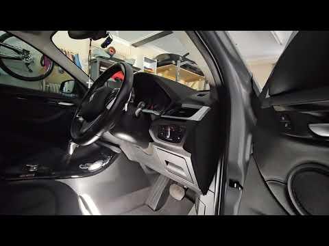 How to replace the cabin pollen air filter in a 2016 BMW X1 F48