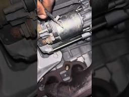 How to remove and replace starter on Mustang 2016 GT Premium (S550) #mustang #mustanggt #ford #diy