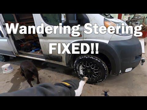 Steering Wandering FIXED!! Ram Promaster How To!