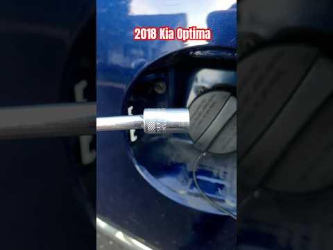 Kia Optima Fuel Door Replacement #kia #fuel #carrepair #carhack #lifehacks #kiaoptima #optima