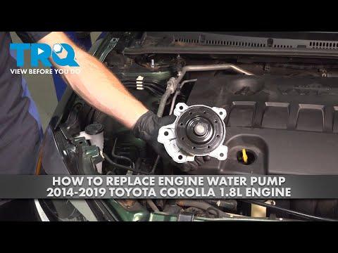 How to Replace the Water Pump on a 2009-2019 Toyota Corolla (Trim: LE | Engine: Inline 4 1.8L)
