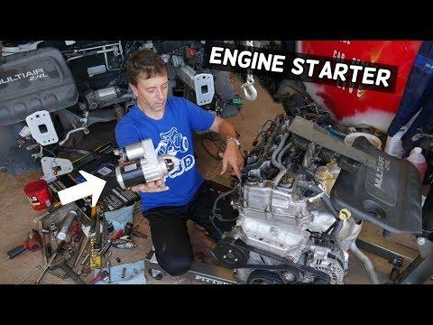 How to Replace the Starter Motor on a 2016 Jeep Renegade (No-Crank Fix)