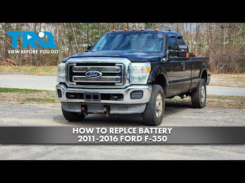 How to Replace the Battery on a 2016 Ford F-350 Super Duty (Step-by-Step)