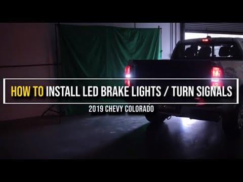 How to Change Brake Tail Light Bulb for 2015-2020 Chevy Colorado Truck?