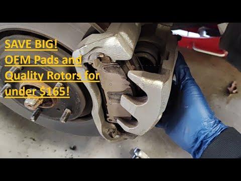 2016 Toyota Highlander Brake Job | Replace Pads & Rotors (Tools Listed), DIY, EASY!