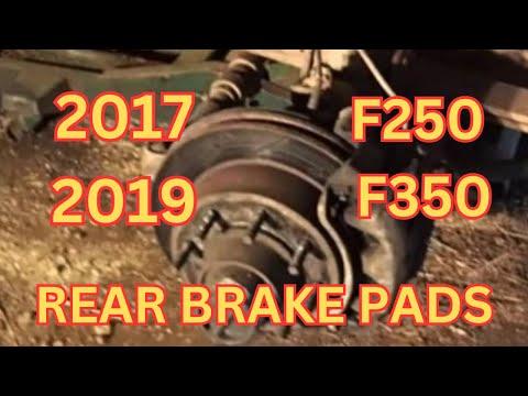 How to Replace Rear Brake Pads on a 2018 Ford F-250 Super Duty (DIY Guide)