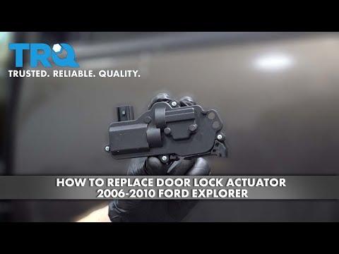 How to Replace the Rear Door Lock Actuator (Latch Assembly) on a 2007 Ford Explorer