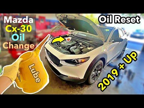 How To | 2019+ | Mazda CX-30 | Oil Change | Oil reset |