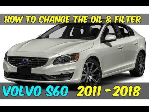 How to Change Engine Oil and Oil Filter on a 2016 Volvo S60